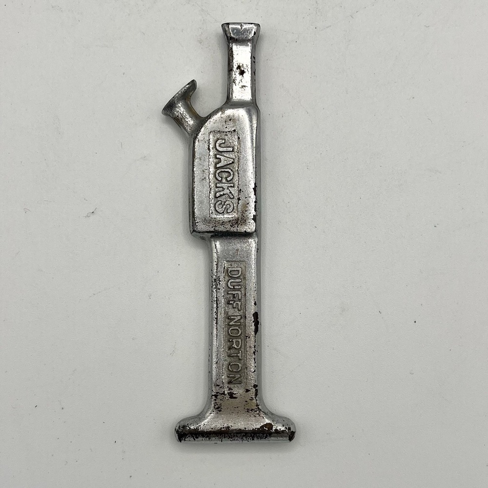 Vintage Duff Norton Railroad Jacks Advertising Bottle Opener Pittsburg PA
